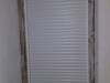 Avvolgibile in fase di montaggio colore bianco